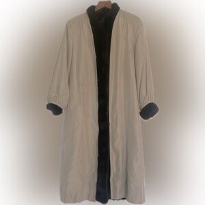 Mink Lined Raincoat